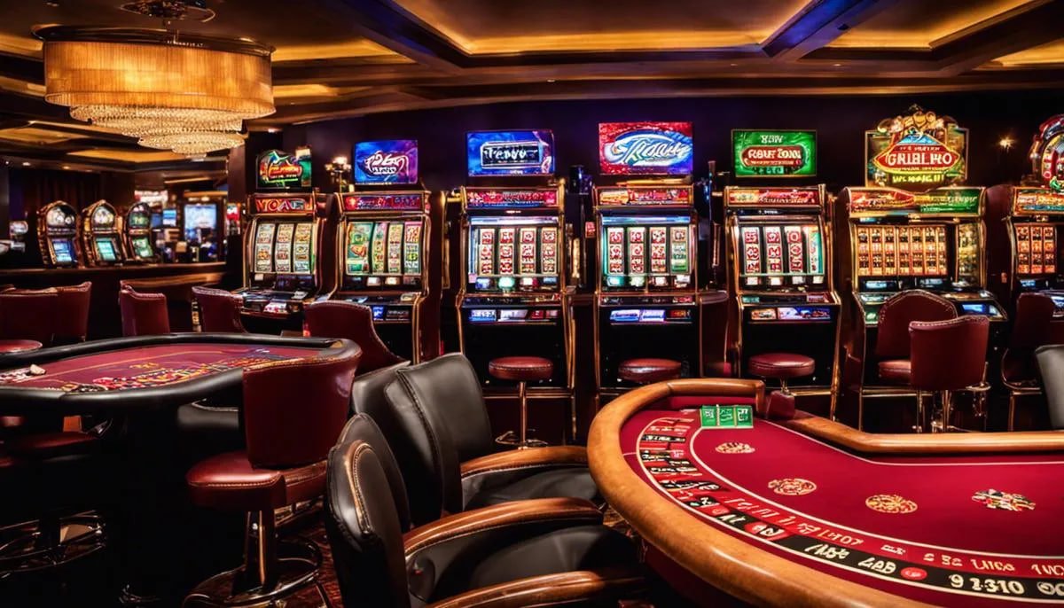 win888 အွန်လိုင်း ကတ်ဂိမ်းများ Baccarat Poker ကစားနေသောမြင်ကွင်း